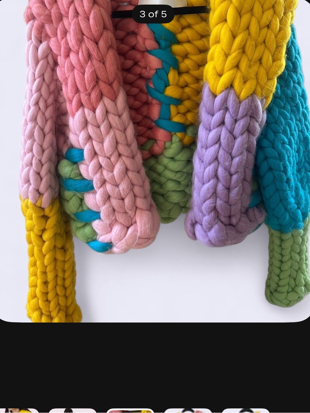 Hope Macaulay - Original Colossal Knit Jacket - Picture 3 of 6